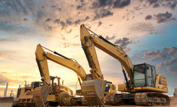 Excavator Construction Site 1