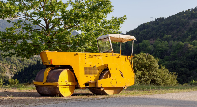 Soil Compactor Road Asphalting 1